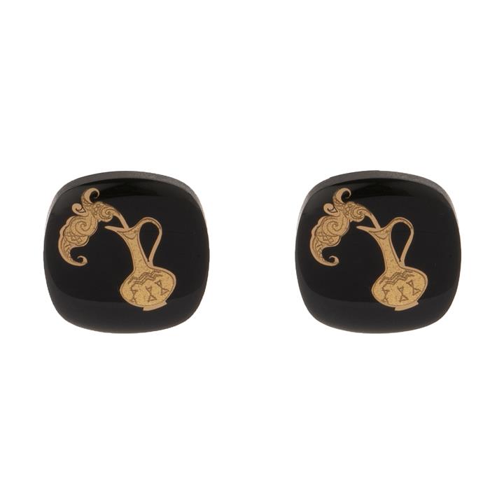 دکمه سردست مردانه دانژه مدل ماه بهمن کد ZRNM0001011